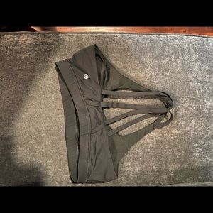 Lululemon black sports bra